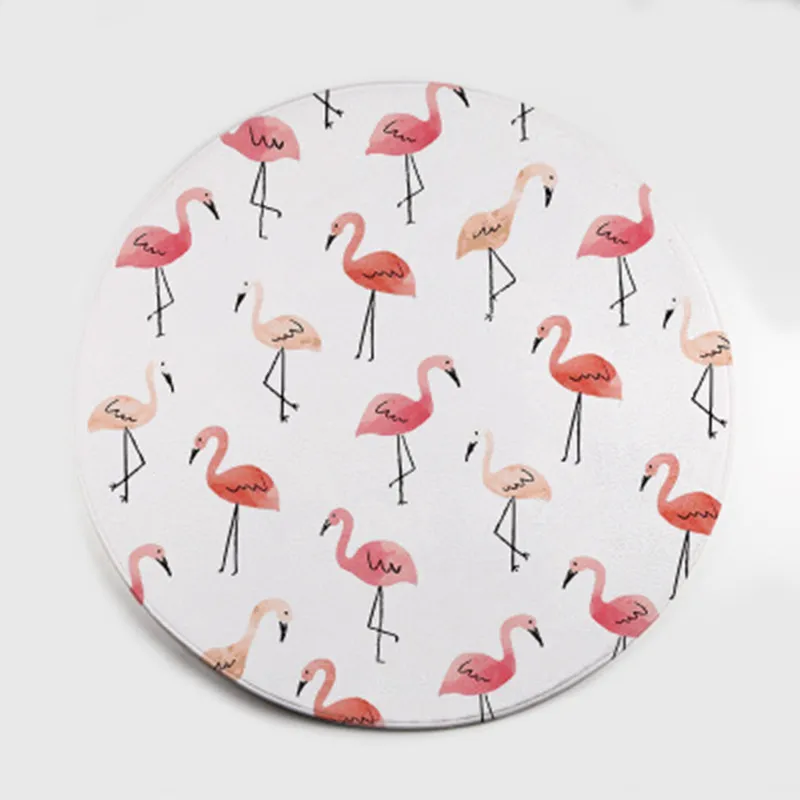 Детская одежда с мультяшными узорами круглые ковры для гостиной Детская игра ковер детская спальня ползать подстилка на коврик для йоги подвесная корзина ковер/ковер