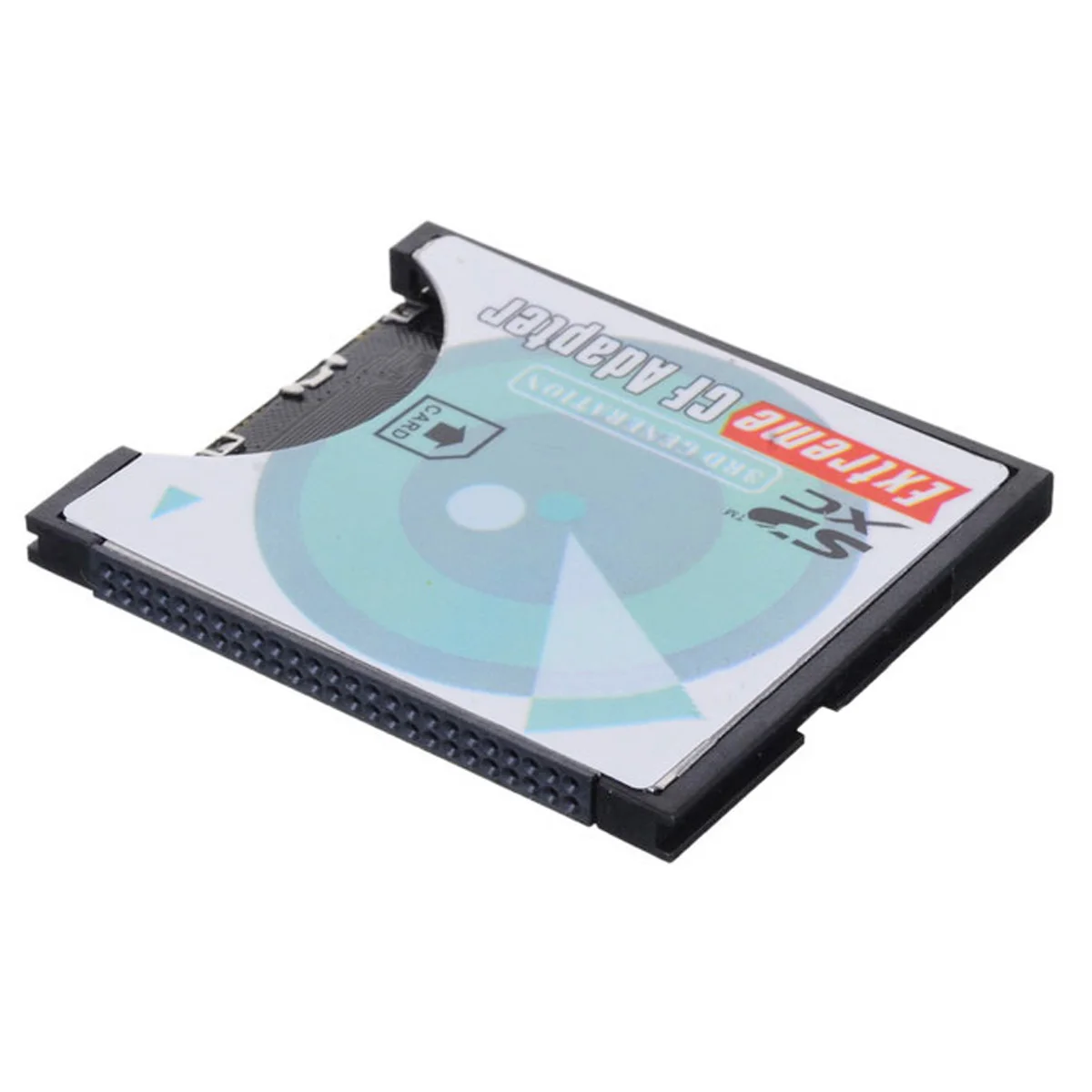 

CY Camera SD SDHC SDXC to High-Speed Extreme Compact Flash CF Type I Memory Card Adapter