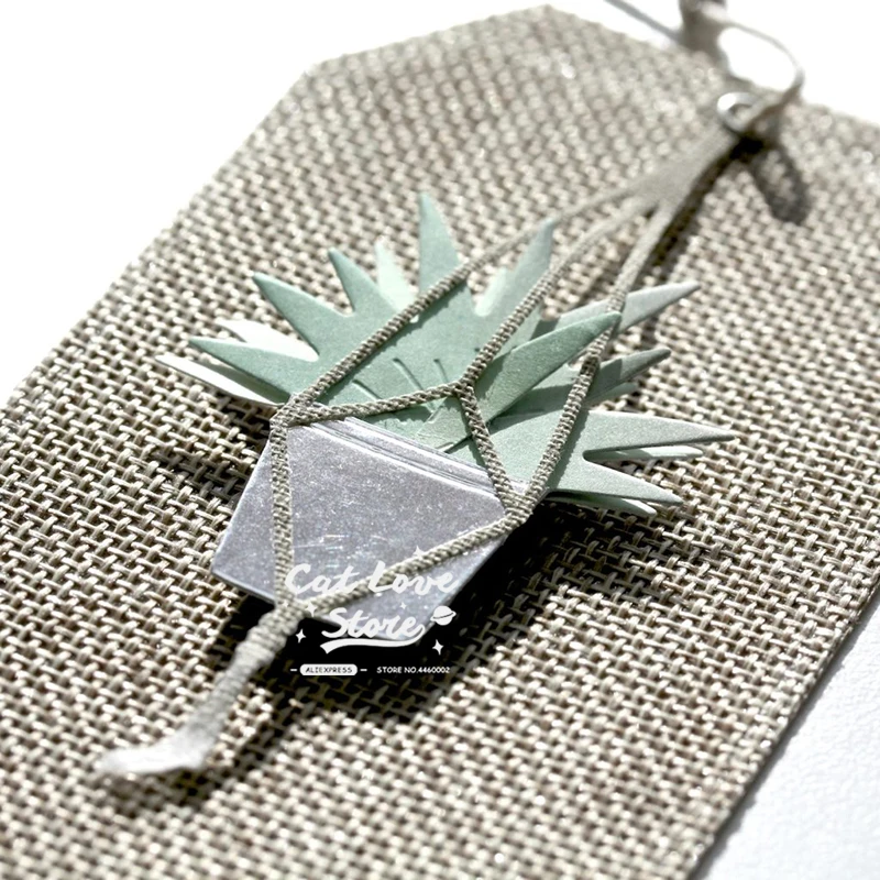 Горшка металла трафареты для пресс-формы для бумага для скрапбукинга декоративная открытка Craft тиснение высечки