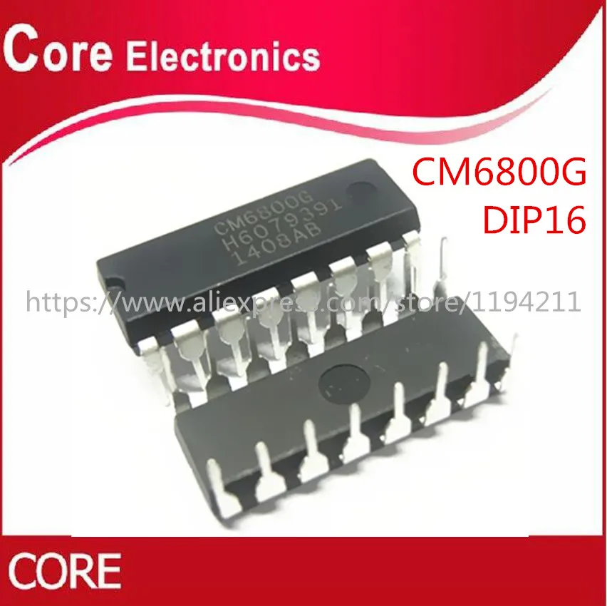 50 шт./лот CM6800G CM6800 DIP16 Новый|Интегральные схемы| |