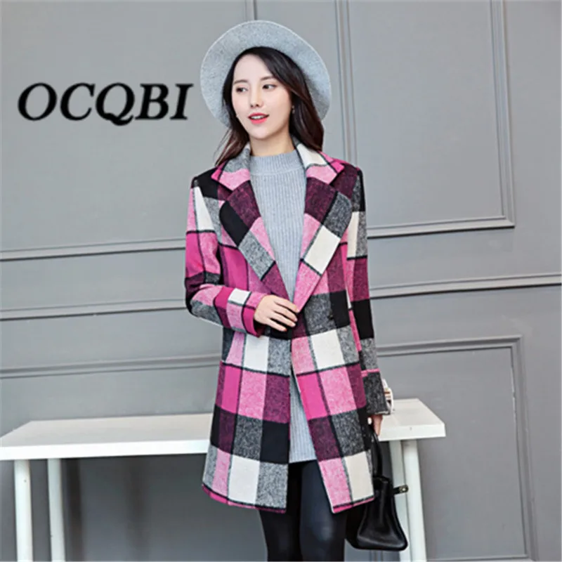 Korean Style Slim Mens Coats Print Overcoats Fashion Casual Winter Dress Coat Mens Plus Size