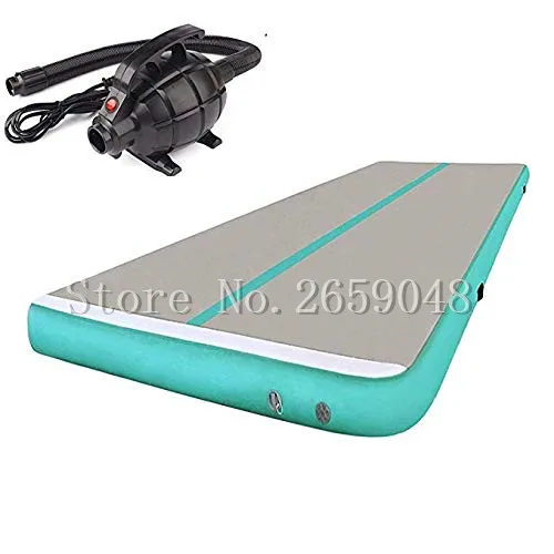 

Free Shipping 9*1*0.2m Cheerleading Inflatable Air Track, Inflafatble Tumble Track Gymnastics Mat for Sale Free One Pump