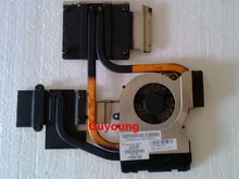 Para HP pavilion DV6 DV7 DV6-6000 DV6-6050 DV7-6000 DV7-6B dissipador de calor com ventilador de refrigeração 665309-001 650797-001