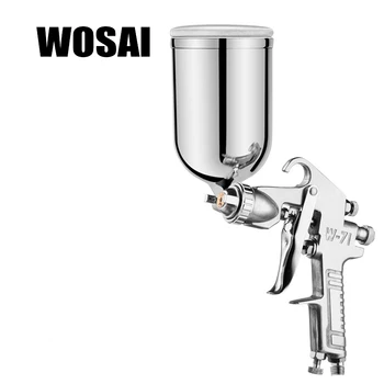 

WOSAI 400ML Profession Pneumatic Spray Gun Airbrush Sprayer Alloy Painting Atomizer Tool With Hopper For Painting Cars W71