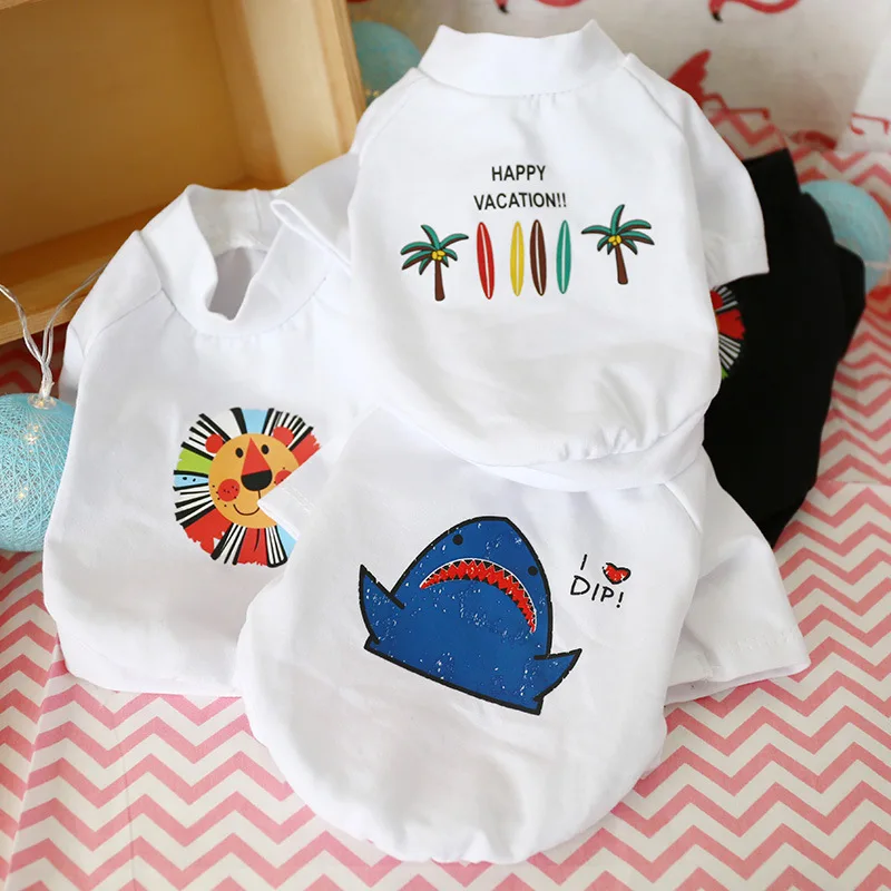 7 Цвет Собаки Футболка с проектом героев из мультфильма летняя футболка Ropa