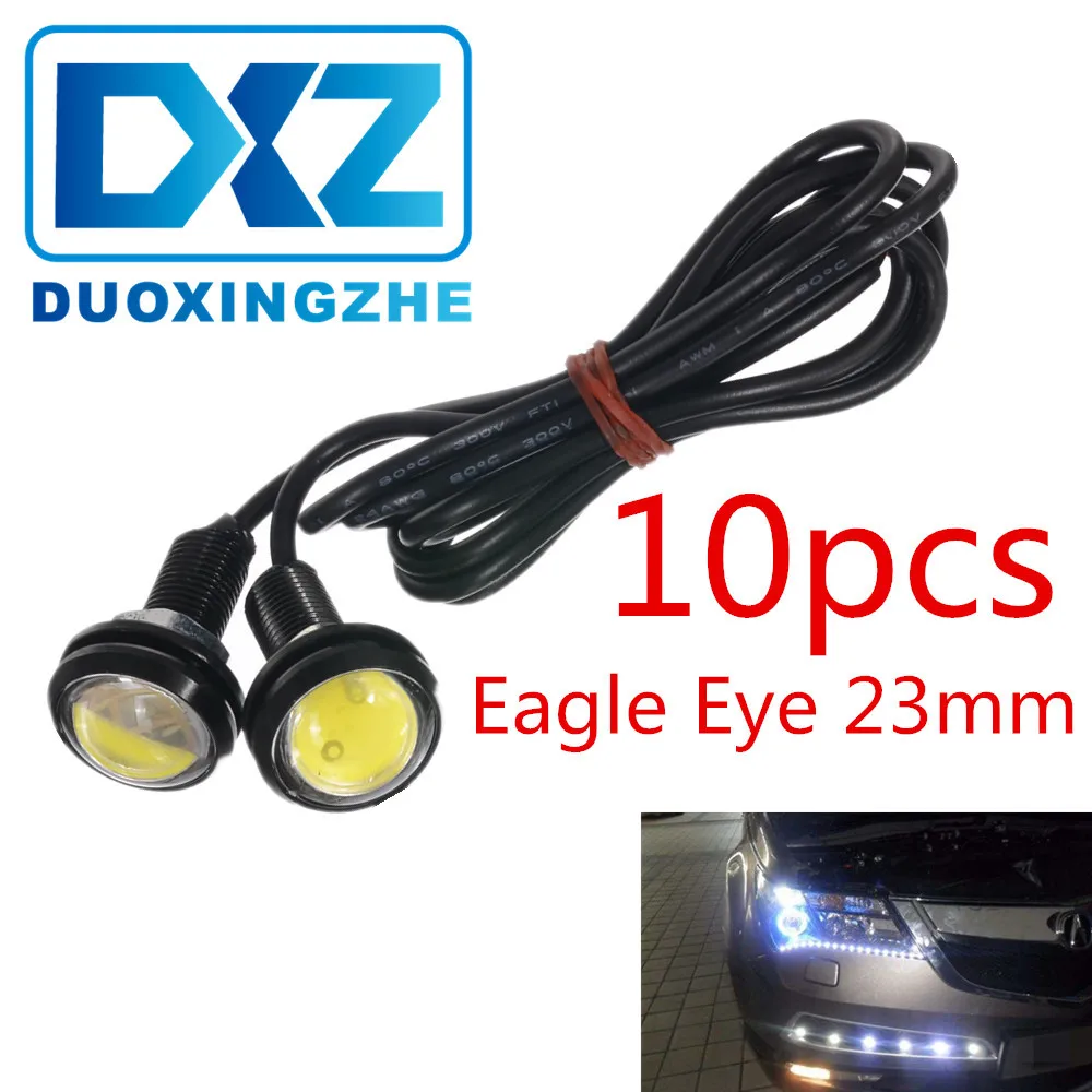 

10pcs White LED 23MM 3W LED Eagle Eye Light Bulb Daytime Running Light Reverse Lamp