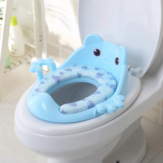 Baby Toilet Potty Seat Children Potties Seat With Armrest Girls Boy Toilet Training Potty Safety Cushion Comfortable Infant Care 5