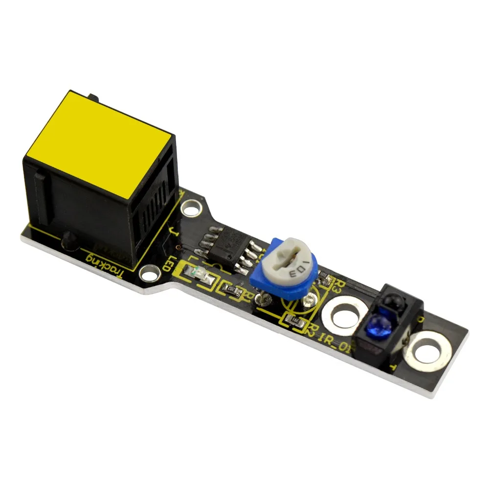 Новинка! Keyestudio RJ11 Легко Подключаемый модуль датчика отслеживания линии для Arduino стартера пара