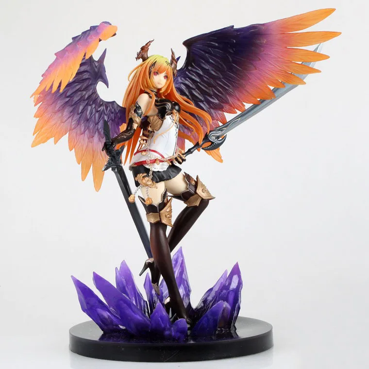 29 см Kotobukiya Rage Of Bahamut Темный ангел Оливия Ани статуя Сексуальная brinquedos ПВХ карточные игры игрушки Электронные Домашние животные