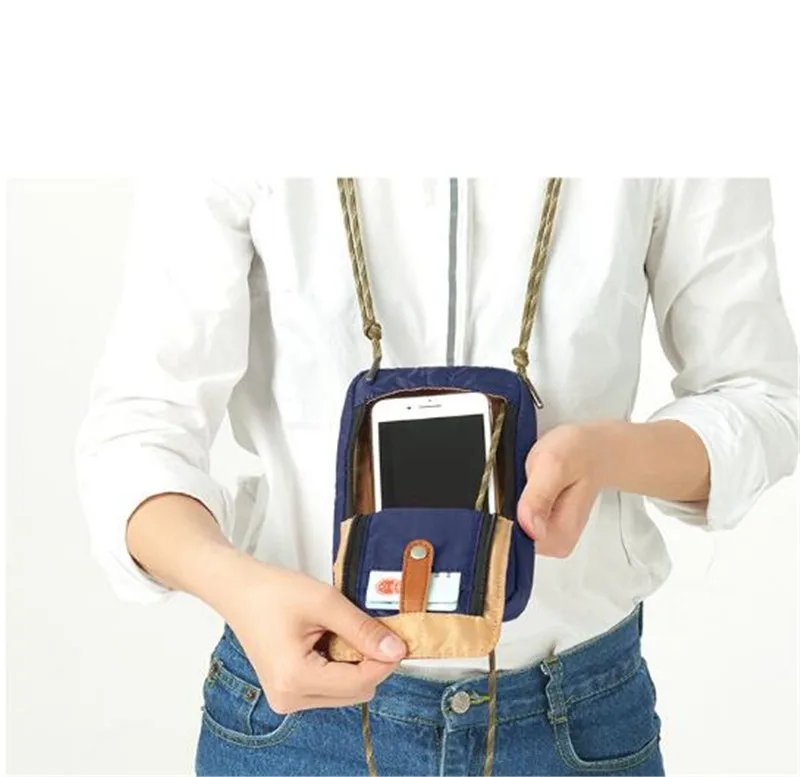 NatureHike 200D Nylon Ultralight Protable Waterproof Multifunctional Travel Bag For Documents Credit Cards Wallet