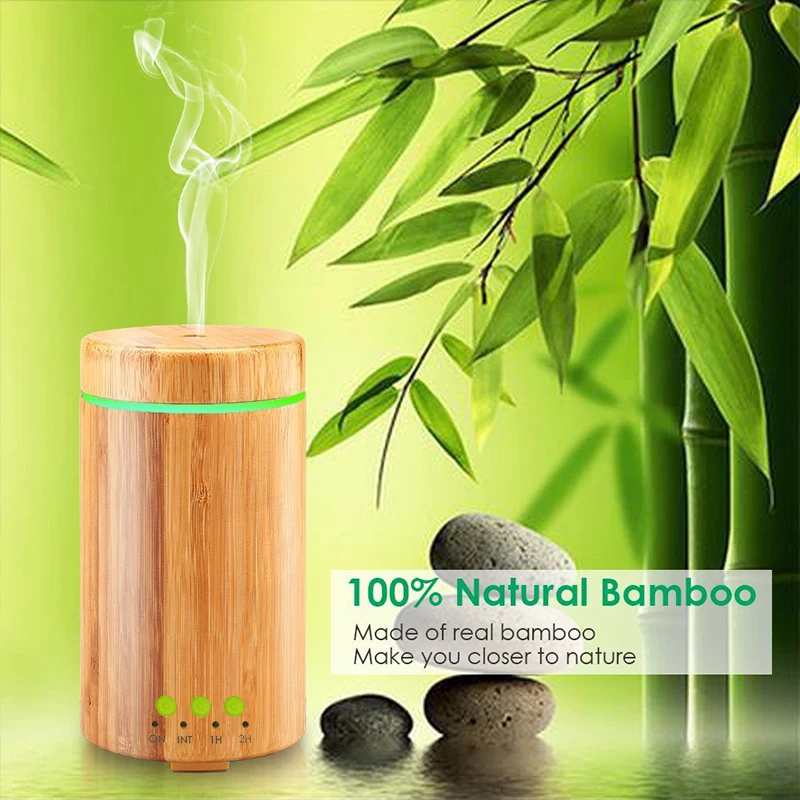 

Essential Oil Diffuser Ultrasonic Aromatherapy Diffusers with 7 LED Colorful Lights and Waterless Auto Shut-off, 150ml