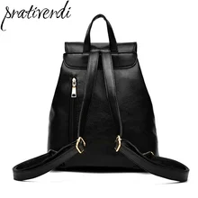 Известных брендов женщин рюкзак высокое качество из искусственной кожи Mochila Escolar школьные сумки для подростков девочек топ-ручка рюкзаки