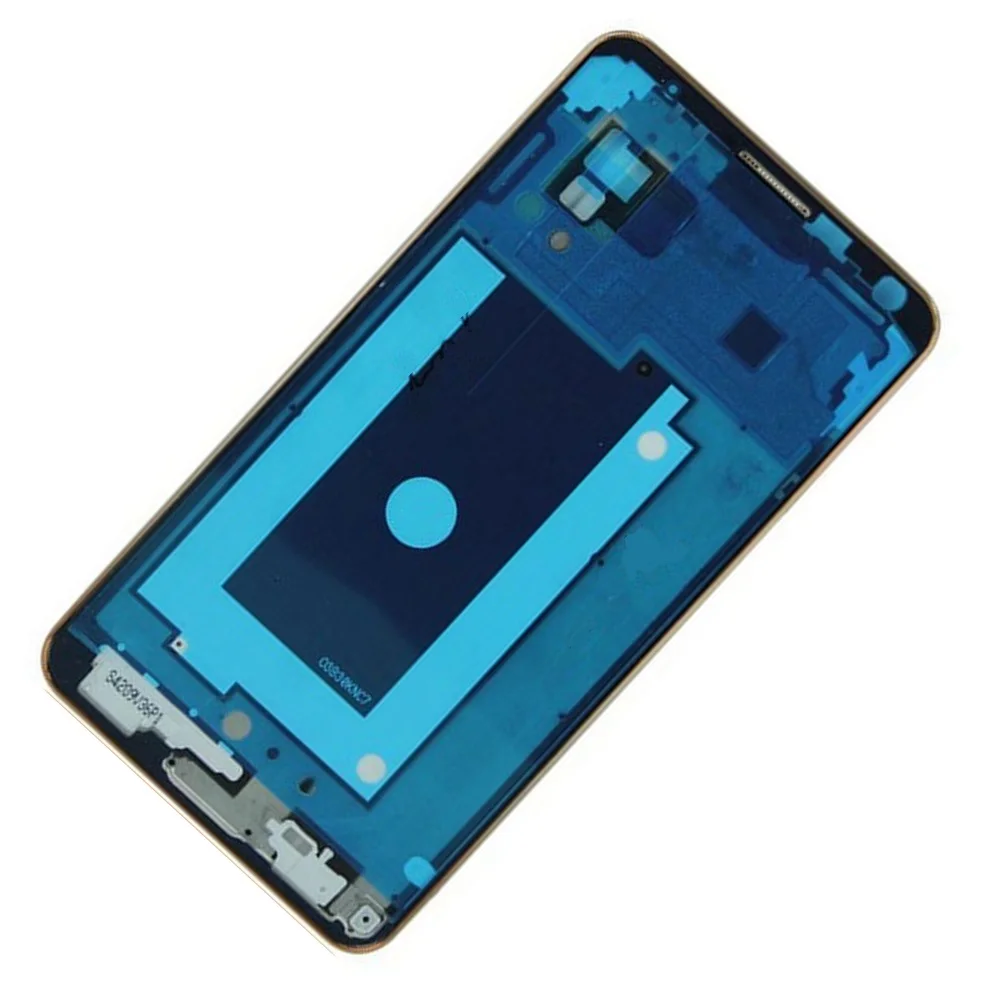 Для Samsung Galaxy Note 3 Korea SM-N900S/SM-N900K серебристый/золотой цвет ЖК Передняя Лицевая панель