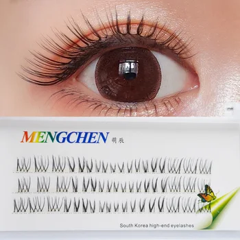

Cos segmented eyelashes natural thick half short simulation nude makeup false eyelashes