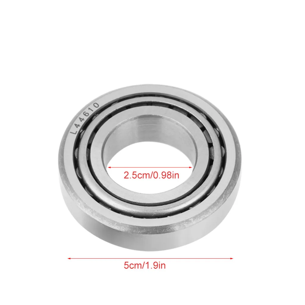 2 шт. RM2-2RS/2 шт. L44643 двойной резиновый уплотнитель сталь 3/8 ''V паз руководство запаянный шар подшипник