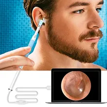 Новейший мм 5,5 мм ПК и Android эндоскоп камера визуальная Ушная ложка Earpick Otoscope камера ручка Ухо Уход в ухо Чистка ухо бороскоп
