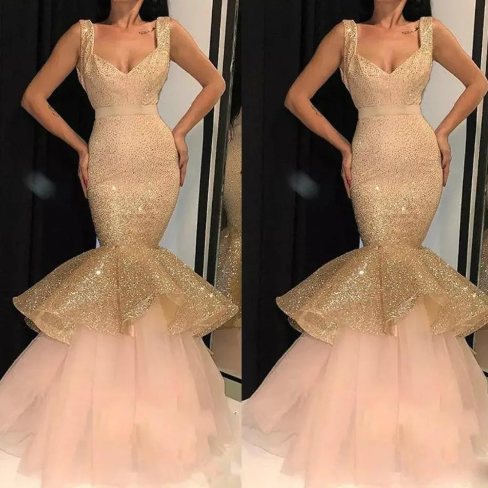 shinning-mermaid-prom-dresses-v-neck-tiered-skirt-sleeveless-elegant-evening-dresses-floor-length-sequined-tulle-robes-de-soirée-party-gowns