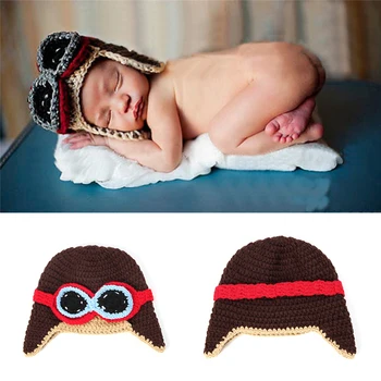 

Toddlers Hat Cool Baby Boy Girl Kids Infant Winter Warm Cap Cute Hat Winter Keep Warm Hats Photography Props Wholesale