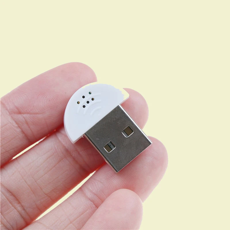 Портативный микрофон Super Mini USB 2 0 студийный Звуковой адаптер для