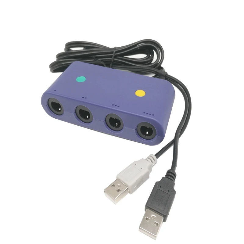 

Ruitroliker 5sets Controller Adapter for Switch/Wii U/PC with 4 Slots - Plug & Play