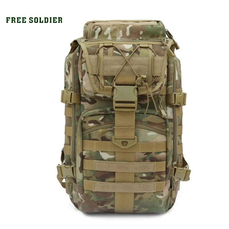 FREE SOLDIER Альпинистский рюкзак для путешествия и ходьбы поездок бивака X7