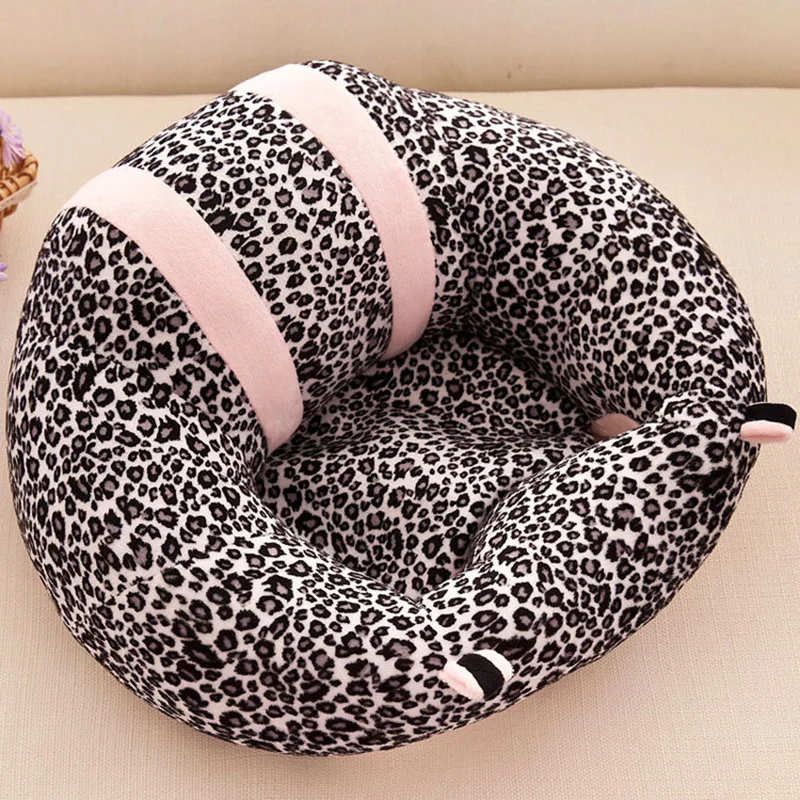 Rosiky Baby Support Seat Plush Soft Baby Sofa Infant Learning To Sit Chair Keep Sitting Sofa Portable Seat For Baby