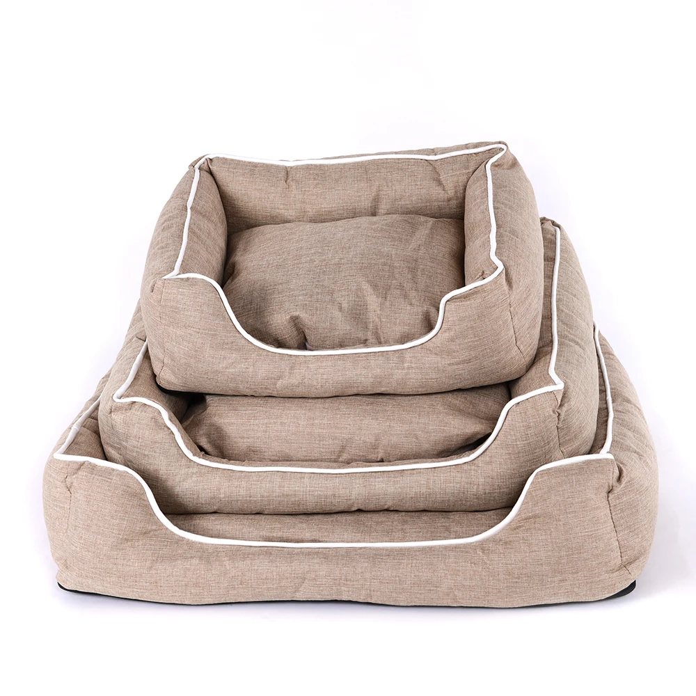 Solid Pet Dog Bed Sofa House Mats Kennel Cat Bed Sofa House Waterproof Washable Pet Dog Cat Bed House For Small Medium Large Dog (6)