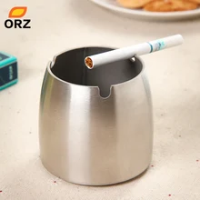 ORZ пепельница из нержавеющей стали ветрозащитная коническая сигарета пепельница креативная Бездымная пепельница