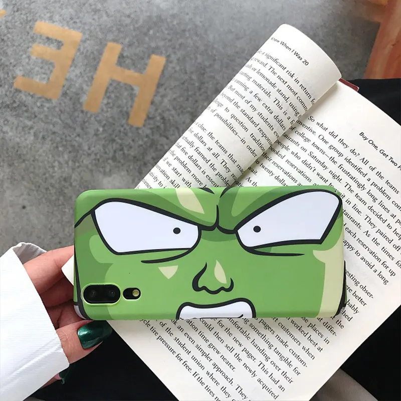 

MA Funny Cartoon Dranon Ball Piccolo Style Hard TPU Phone Case Cover For Huawei P20 Lite P20 Pro Honor 8X 9 10 NOVA3i 4 Cover