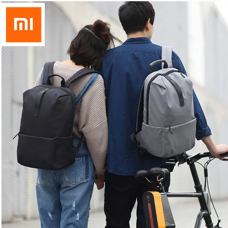 Оригинальный рюкзак Xiaomi для школы 14 15 6 дюймов мужчин и женщин походный костюм