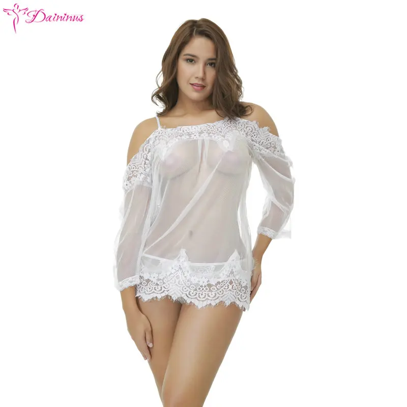 Daininus сексуальное нижнее белье горячее эротическое платье Babydoll прозрачная Пижама