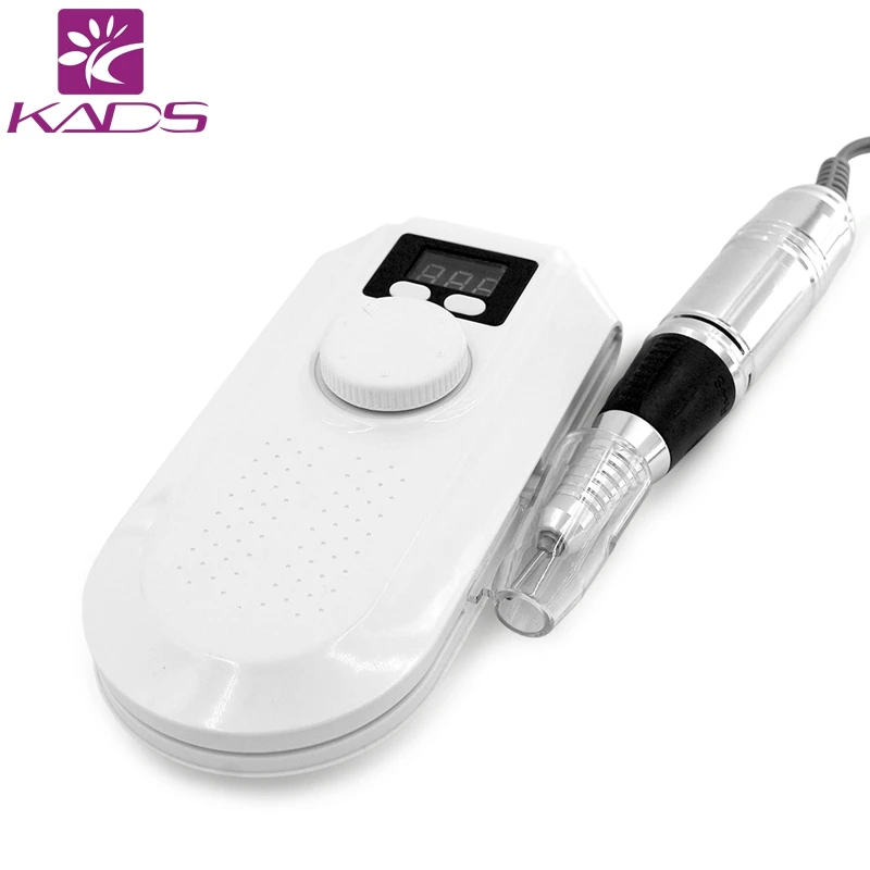 KADS New Arrival White 30000RPM Professional Portable Drill Machine Electric Manicure Pedicure Manicure Tools for Nail Art