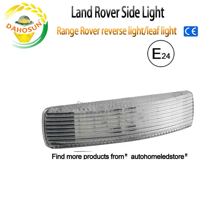 

2pc x dahosun LED Sidelight for Land Rover for Range Rover Turn Signal Amber Front Leaf Light Mirror Lamp