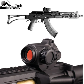 

Tactical Nitrogen-filled shockproof 3MOA 1x20 Red Dot Reflex Sight Fits 11/20mm Picatinny Mount for Hunting AK47 AR15 Riflescope
