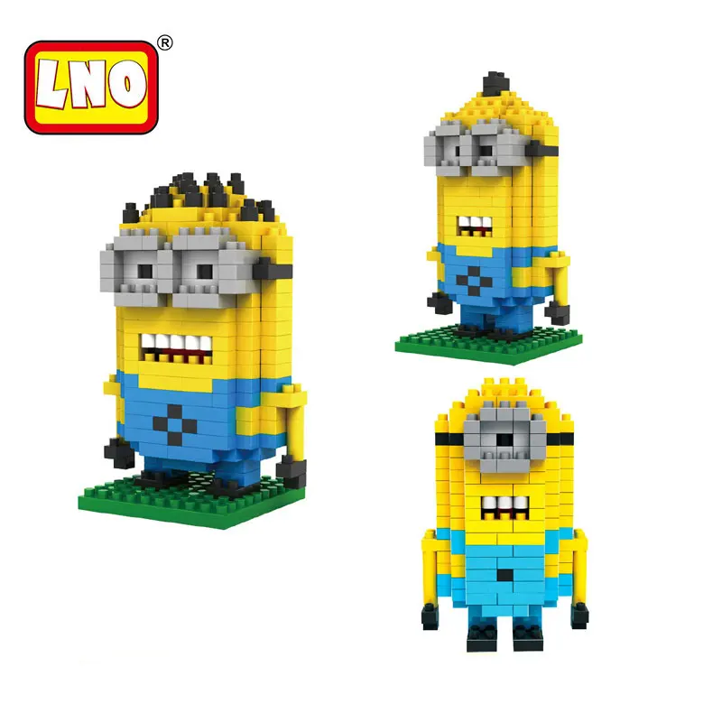 

LNO nano blocks ancient mini animals ABS plastic building cartoon model bricks diy educational toys for children FREE SHIPPING.