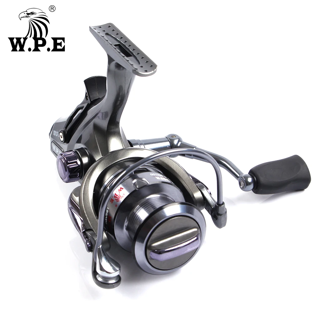 Billige W.P.E TB 12 30FR 40FR 50FR 60FR Spinning Reel 9 + 1 BBs Vorne und Hinten drag System Süßwasser Karpfen angeln reel Fishing Tackle
