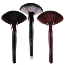 1 unids Gran Fan Powder Blush Brush Cosmética Profesional Pinceles de Maquillaje Maquillaje Pinceles Fundación Maquillaje Herramientas Grandes