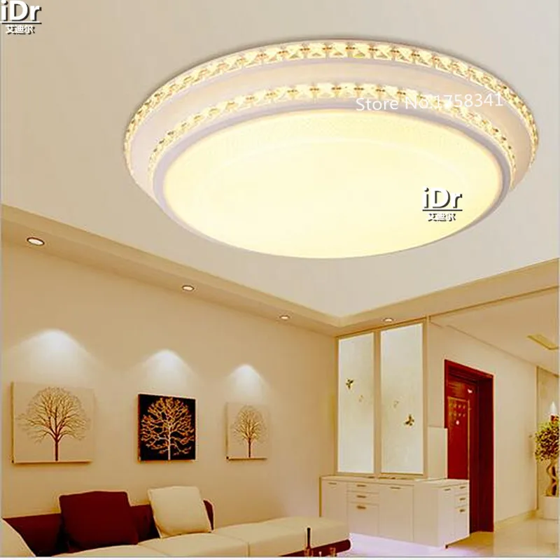 Online Get Cheap Large Room Lighting -Aliexpress.com Alibaba Group Simple modern crystal double round wrought iron lamp large living room lamp bedroom lamp Ceiling Lights - Online Get Cheap Large Room Lighting -Aliexpress.com Alibaba Group