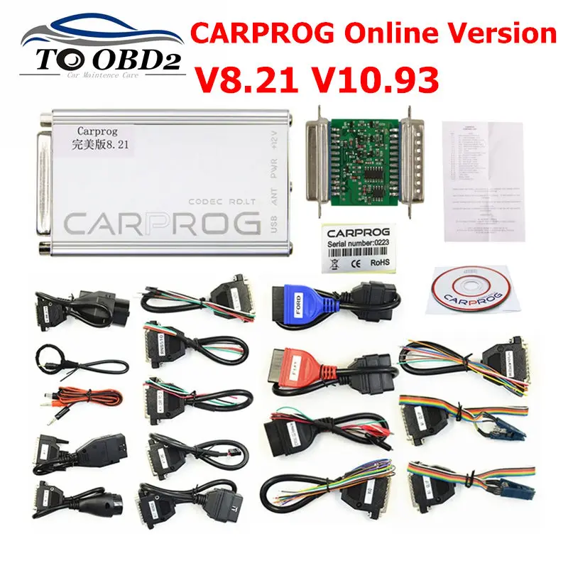 Идеальный CARPROG V8.21 онлайн версия добавить больше авторизации с ключом автомобиля