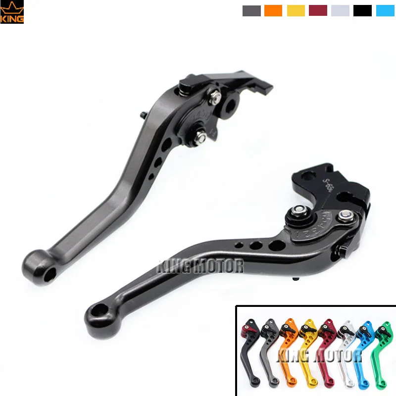 

For SUZUKI SV650/S 1999-2009 600/750 KATANA 1998-2006 Motorcycle Aceesories Short Brake Clutch Levers Gray