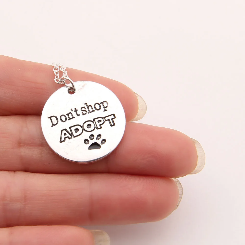 1155-don-t-shop-abopt-pet-dog-lover-paw-print-necklace-memorial-tag