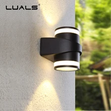 Водонепроницаемый открытый сад настенный светильник простой современный настенный светильник роскошная вилла светодиодный Книги по искусству Настенные светильники балкон настенные светильники дома Освещение