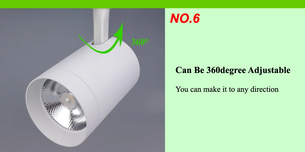 GO OCEAN Track Lighting Track Light 20W 30W Aluminum Clothing Shop Windows Showrooms Ceiling Rail Spotlights Track Lamp (11)