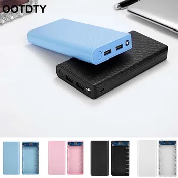 

5V 2.4A Dual USB 7X 18650 DIY Mobile Power Bank Case Kit with LED Flashlight Battery Charger Box Case
