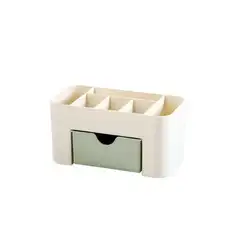 Экономя пространство рабочего стола Comestics макияж ящик для хранения Тип коробка Спальня хранения boxDouble слой макияжа организатора