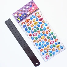 1Sheet Water droplets Diary Decoration Kids 3D Stickers Baby Gift Children Toys CC 044
