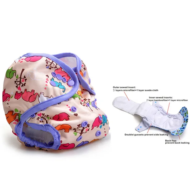 Baby Heavy Wetter Night AIO AI2 Diapers cheap and Wholesale Kawaii