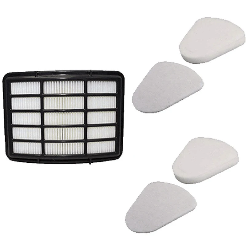 

2pcs Pre-filter + 1 Hepa Filter + 2pcs filter Vacuum Cleaner Filter Kit for Shark Navigator Lift-away Nv350 Nv351, Nv352, Nv355
