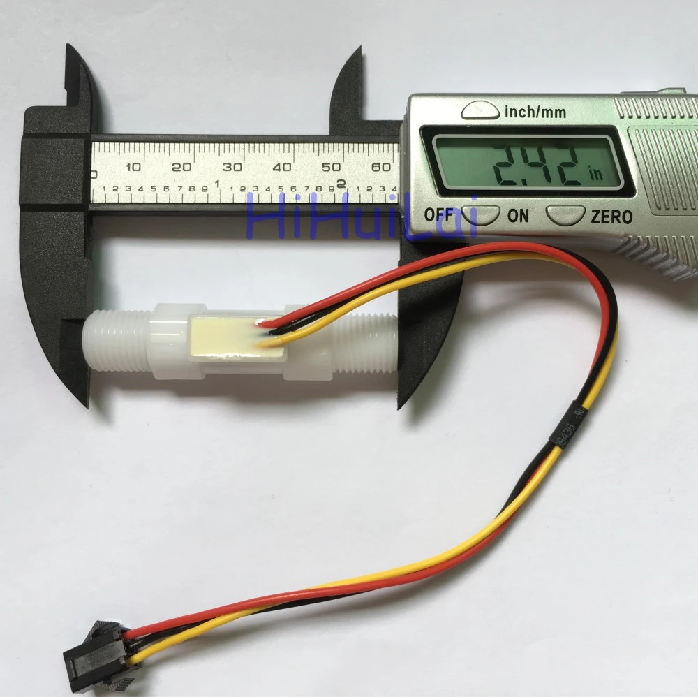 Plastic flow meter sensor turbine rotor (4)
