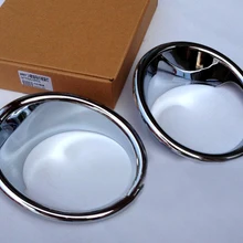 Глянцевый хром передние противотуманные фары крышка Накладка кольца для BMW X5 F15